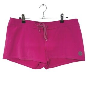 Y2K Low Rise Hot Pink Board Shorts Roxy Surf Swim Beachcore Festival